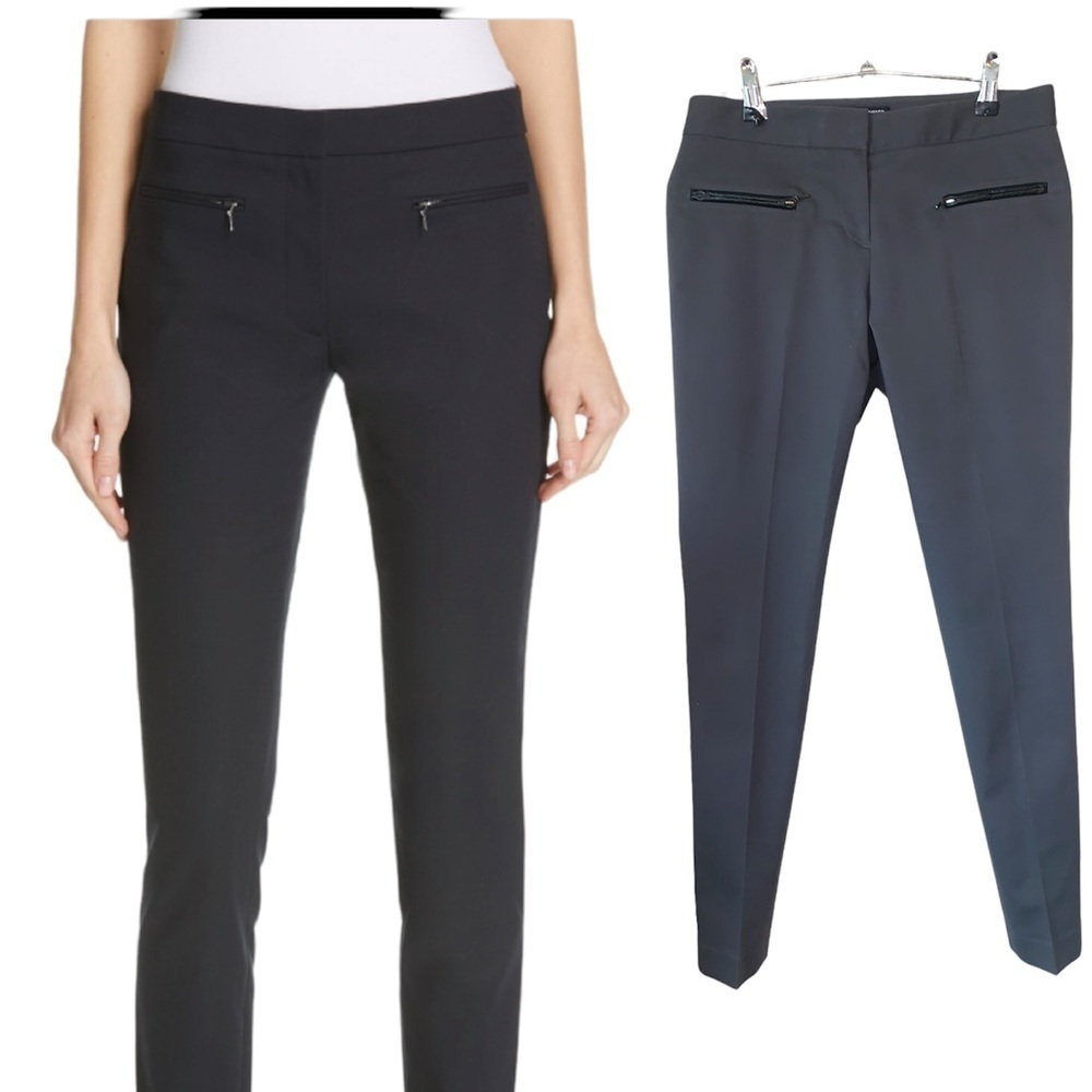 Club Monaco Gray Aveena Zipper Dress Pants Size 4
